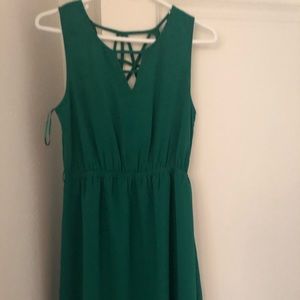 Short green dress stitch fix